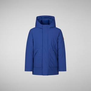 Save The Duck Albi Coat Azules | SWVZY7951