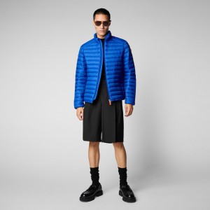 Save The Duck Alexander Puffer Jacket Azules | OJYFU3658