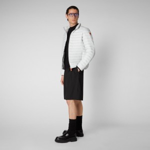 Save The Duck Alexander Puffer Jacket Gris | NGJZX9560