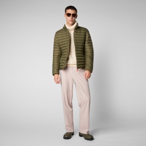 Save The Duck Alexander Puffer Jacket Verde Oliva | IUJHS9180