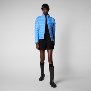 Save The Duck Carly Puffer Jacket Azules | EZGMR6970