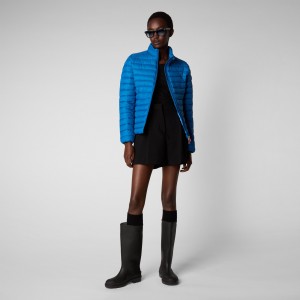 Save The Duck Carly Puffer Jacket Azules | BRSTM5698
