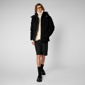 Save The Duck Cereus Puffer Jacket Negras | EWQFD8720