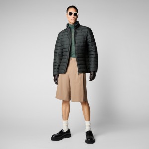 Save The Duck Erion Puffer Jacket Verde Negras | LCJNT9740