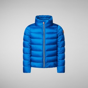 Save The Duck Evie Puffer Jacket Azules | GDAMI1978
