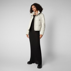 Save The Duck Lobelia Puffer Jacket Beige | RFGBT2751
