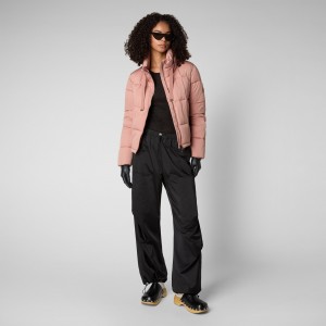 Save The Duck Lobelia Puffer Jacket Rosas | YNHRW2139