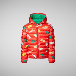 Save The Duck Lobster Puffer Jacket Rojas | FVPAR4093
