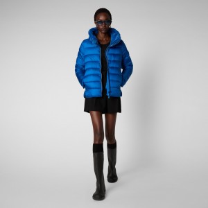 Save The Duck Mei Puffer Jacket Azules | ADPXB6275