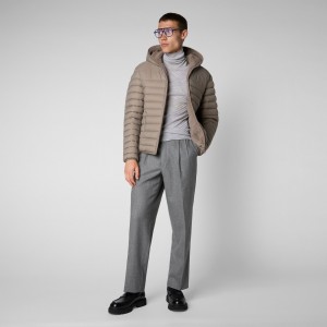 Save The Duck Morus Encapuchado Jacket Gris | IPXSO2341