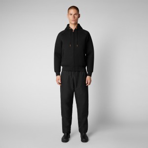 Save The Duck Pileus Hoodie Negras | JFUED6937