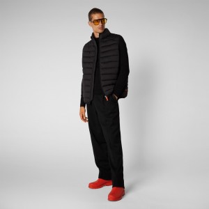 Save The Duck Russell Puffer Vest Negras | ZTOKE1879