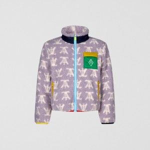 Save The Duck Sheep Jacket Lavanda | EOJQN8405