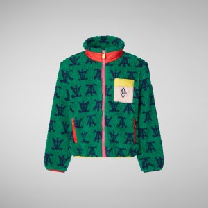 Save The Duck Sheep Jacket Verde | OSBXV9241