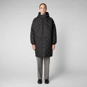 Save The Duck Valerian Puffer Coat Negras | NIEAF6740