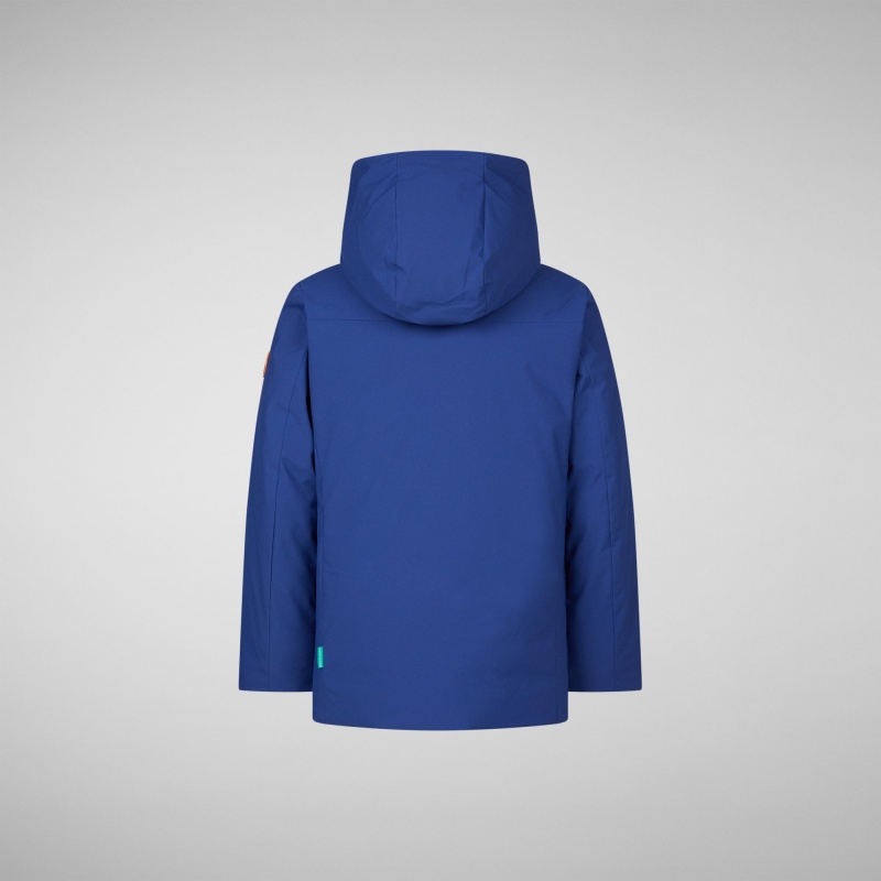 Save The Duck Albi Coat Azules | SWVZY7951