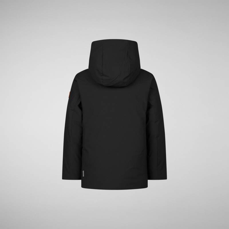 Save The Duck Albi Coat Negras | ZLTUW5421