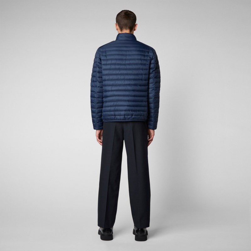 Save The Duck Alexander Puffer Jacket Azul Marino Azules | NFQJY4596