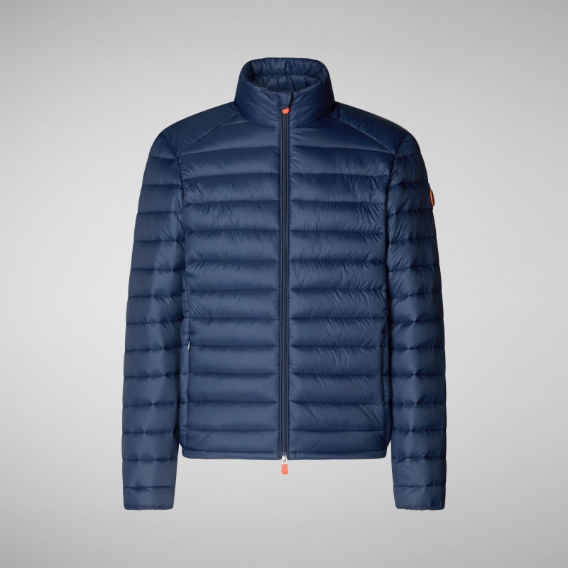 Save The Duck Alexander Puffer Jacket Azul Marino Azules | NFQJY4596