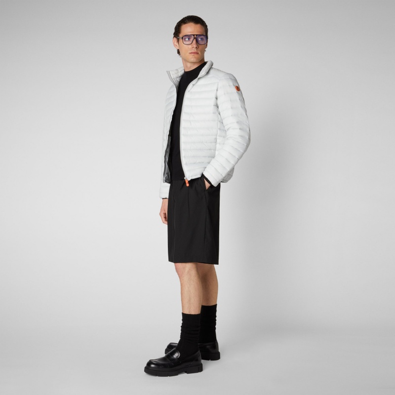 Save The Duck Alexander Puffer Jacket Gris | NGJZX9560