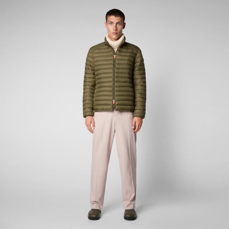 Save The Duck Alexander Puffer Jacket Verde Oliva | IUJHS9180