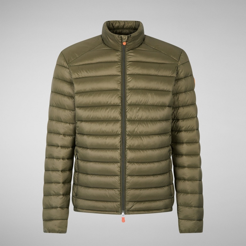 Save The Duck Alexander Puffer Jacket Verde Oliva | IUJHS9180