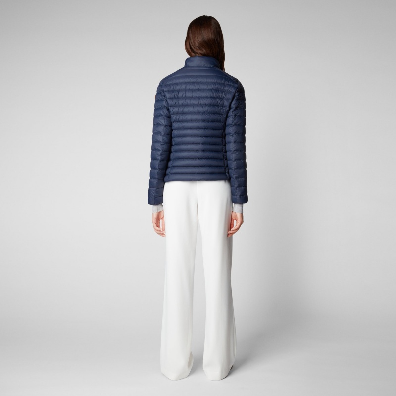 Save The Duck Carly Puffer Jacket Azul Marino Azules | ZCADI7061