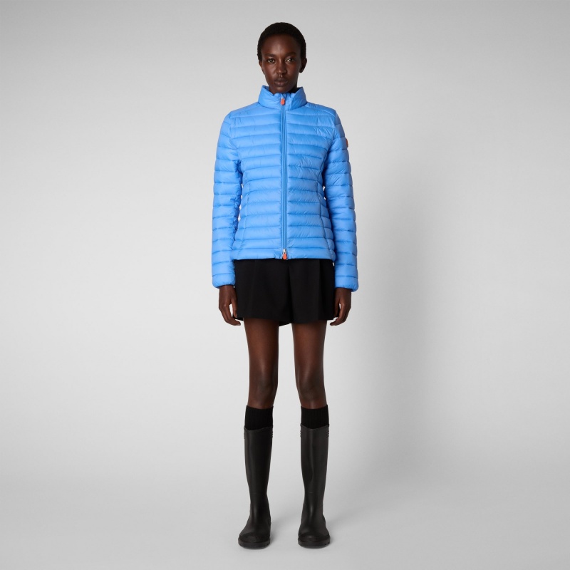 Save The Duck Carly Puffer Jacket Azules | EZGMR6970