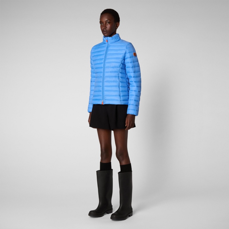 Save The Duck Carly Puffer Jacket Azules | EZGMR6970