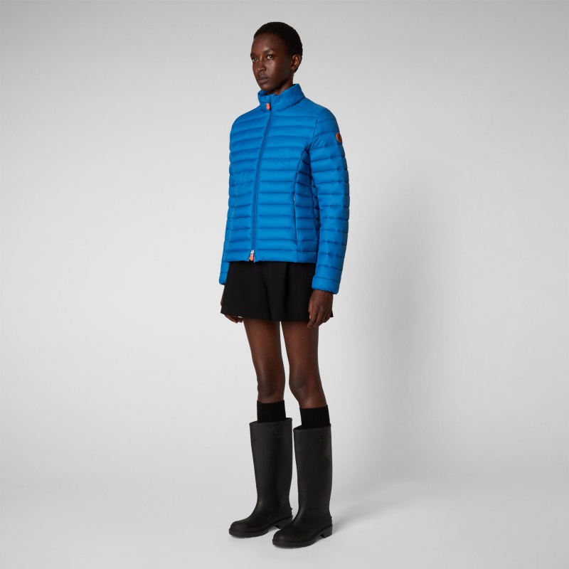 Save The Duck Carly Puffer Jacket Azules | BRSTM5698