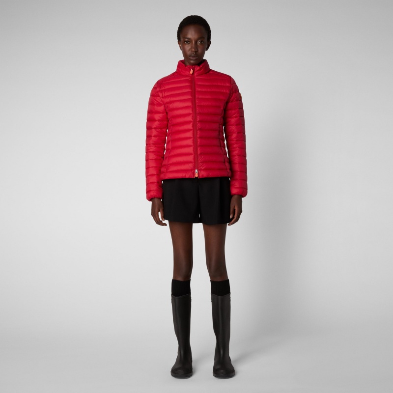 Save The Duck Carly Puffer Jacket Rojas | CBDIJ0928