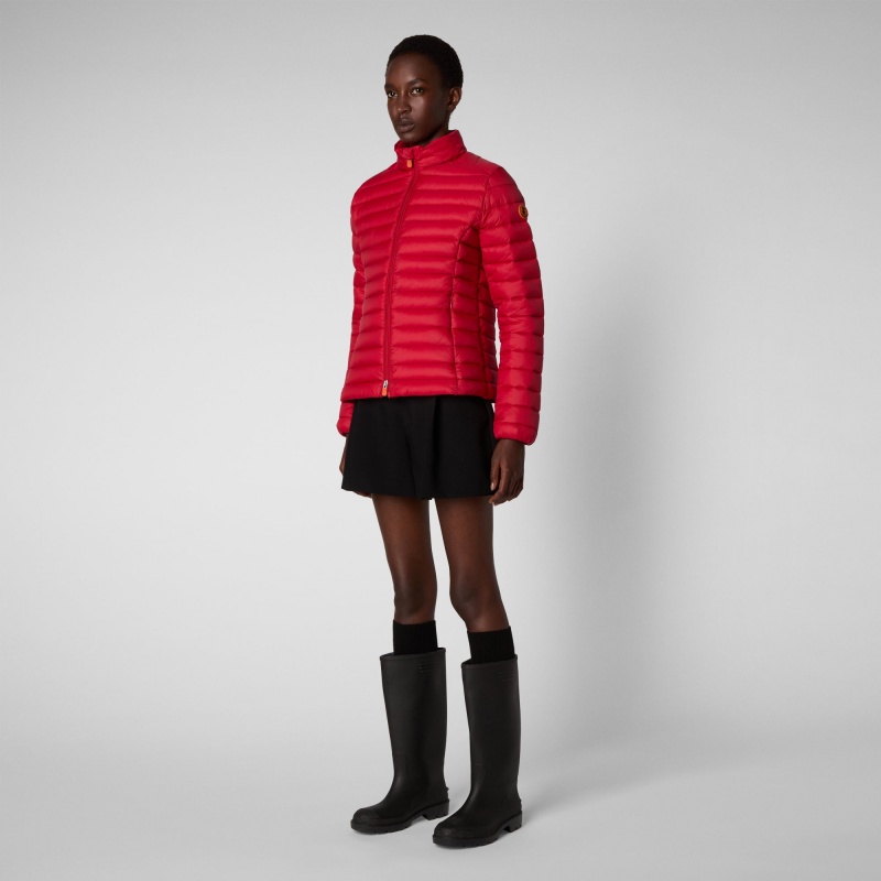 Save The Duck Carly Puffer Jacket Rojas | CBDIJ0928