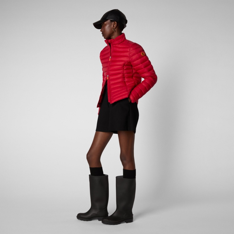 Save The Duck Carly Puffer Jacket Rojas | CBDIJ0928