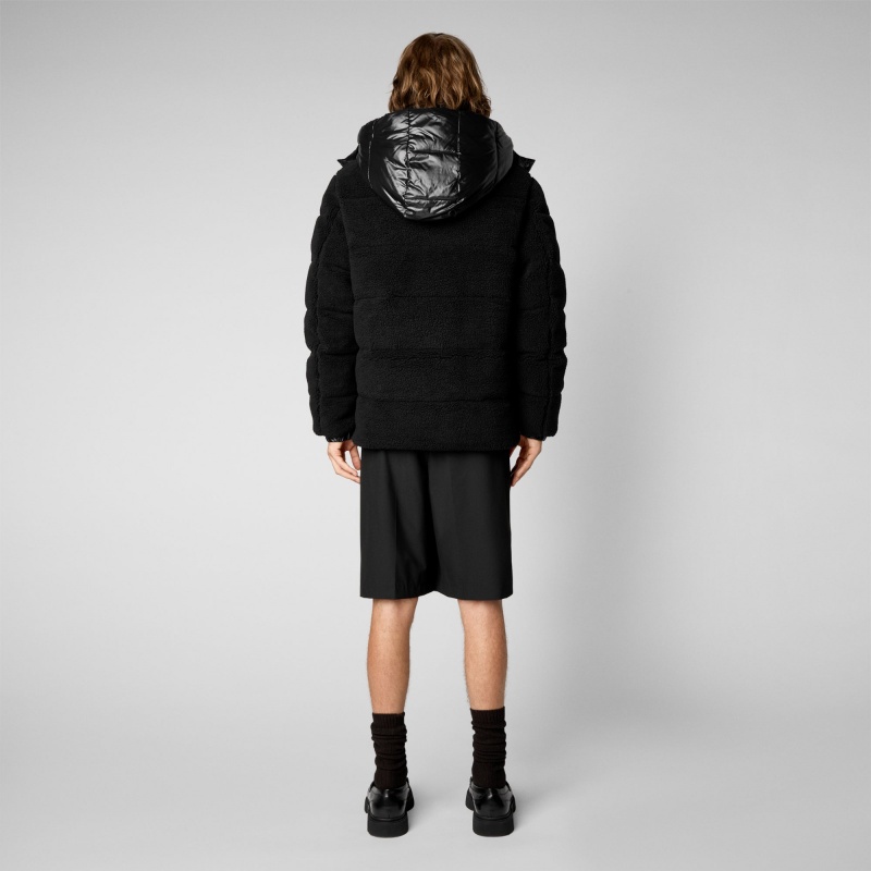 Save The Duck Cereus Puffer Jacket Negras | EWQFD8720