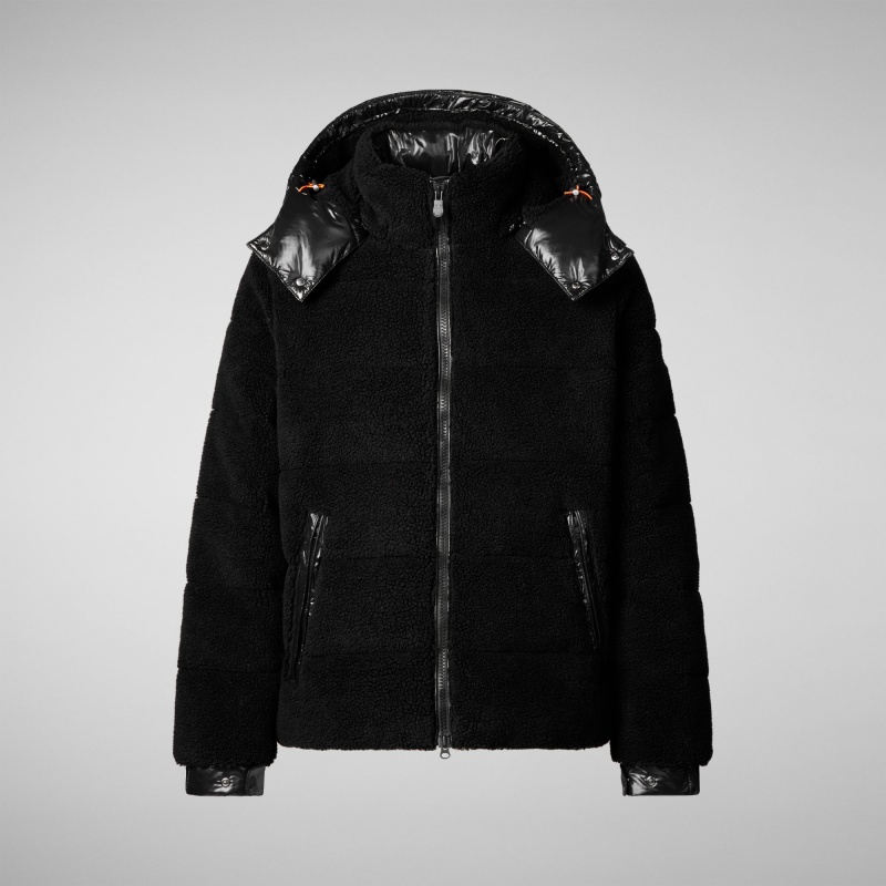Save The Duck Cereus Puffer Jacket Negras | EWQFD8720