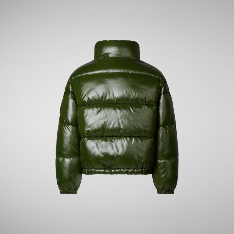 Save The Duck Cini Puffer Jacket Verde | MLXUD7354
