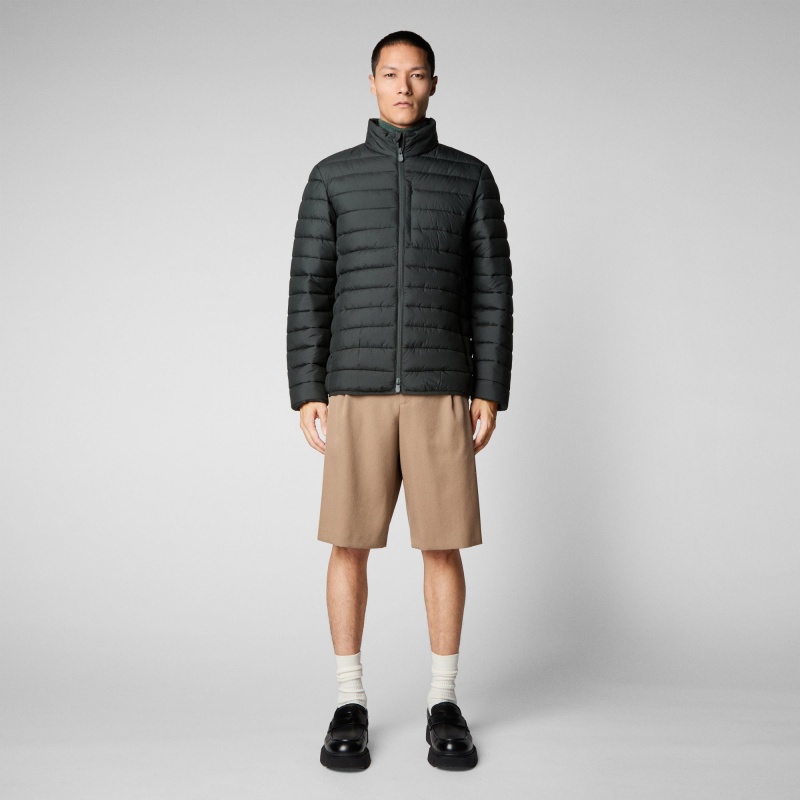 Save The Duck Erion Puffer Jacket Verde Negras | LCJNT9740
