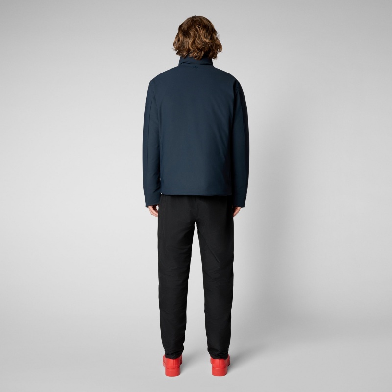 Save The Duck Eurotium Jacket Azules Negras | GDMIL1603