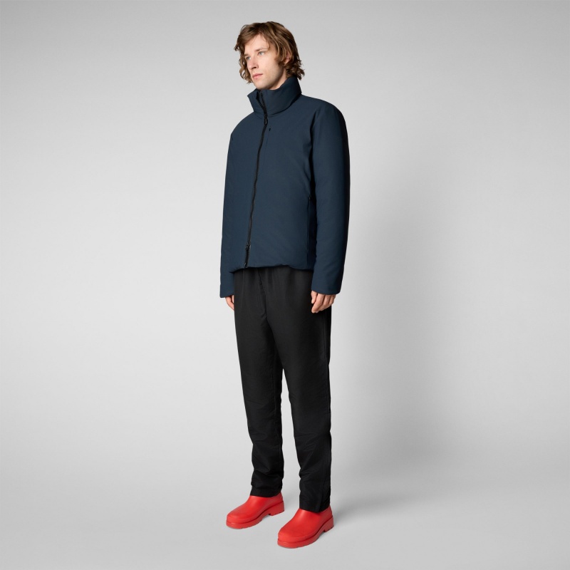 Save The Duck Eurotium Jacket Azules Negras | GDMIL1603