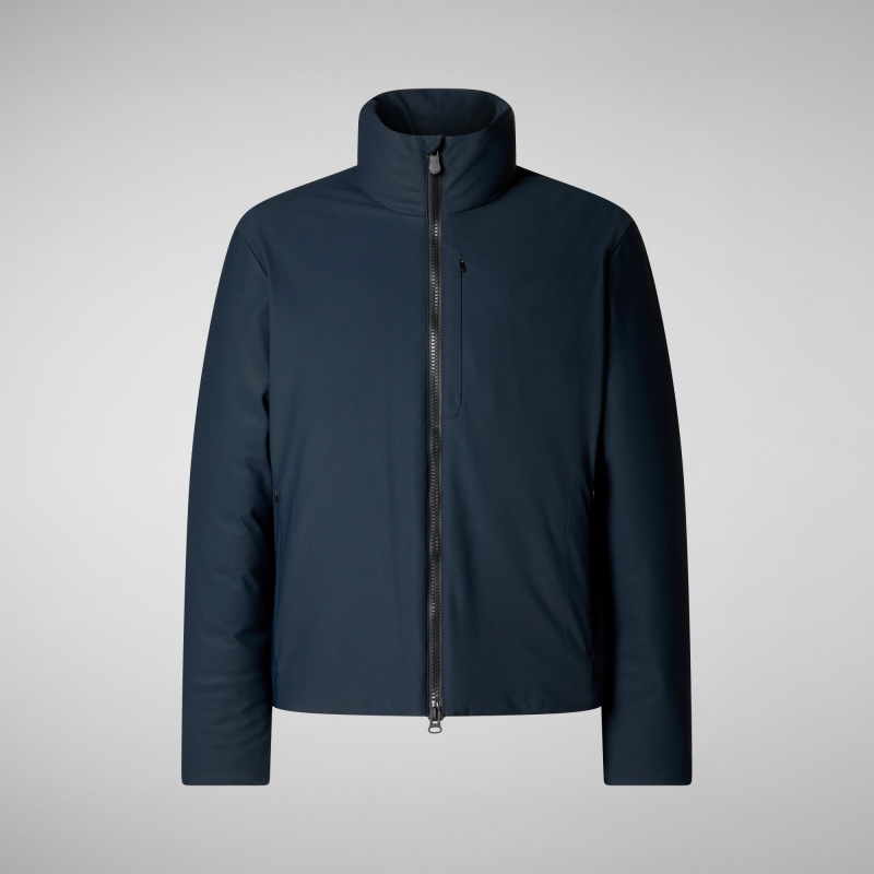 Save The Duck Eurotium Jacket Azules Negras | GDMIL1603