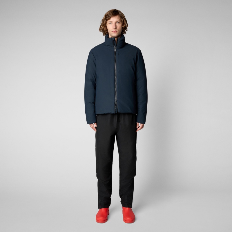 Save The Duck Eurotium Jacket Azules Negras | GDMIL1603