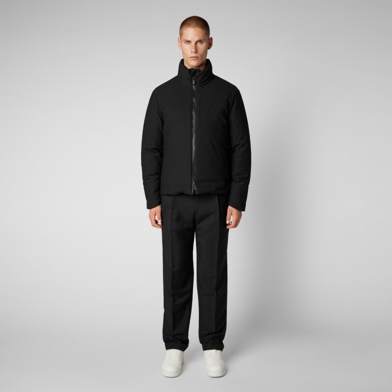 Save The Duck Eurotium Jacket Negras | PVQWN6205