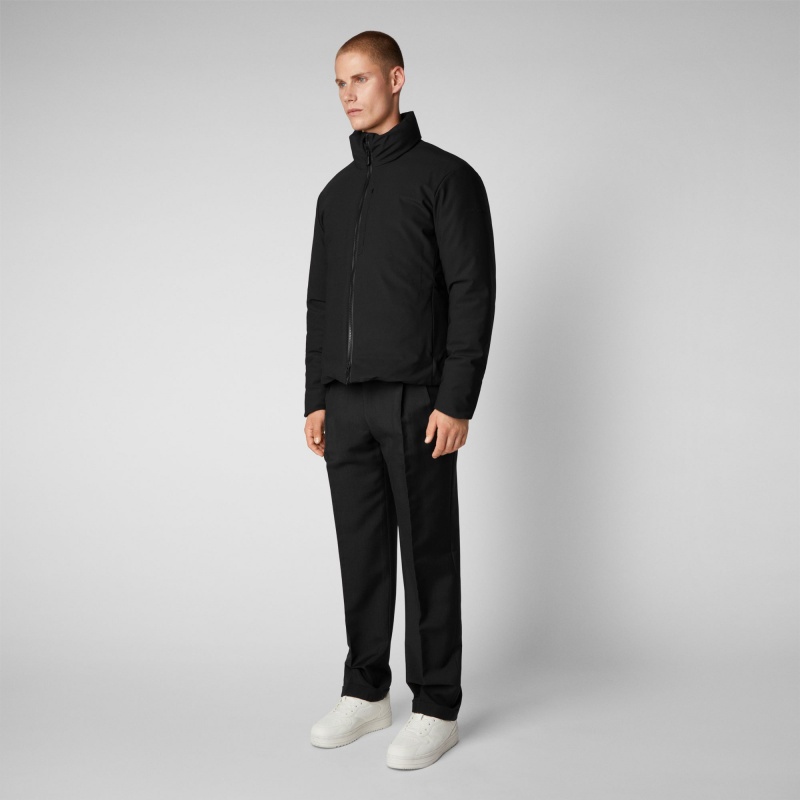 Save The Duck Eurotium Jacket Negras | PVQWN6205