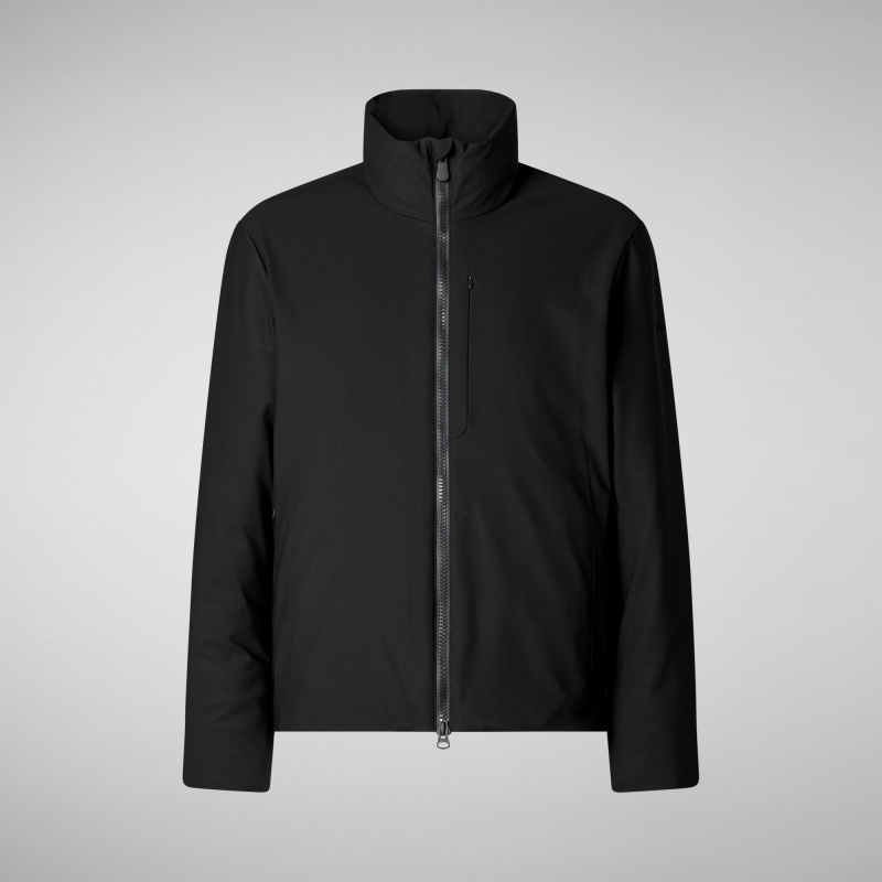 Save The Duck Eurotium Jacket Negras | PVQWN6205