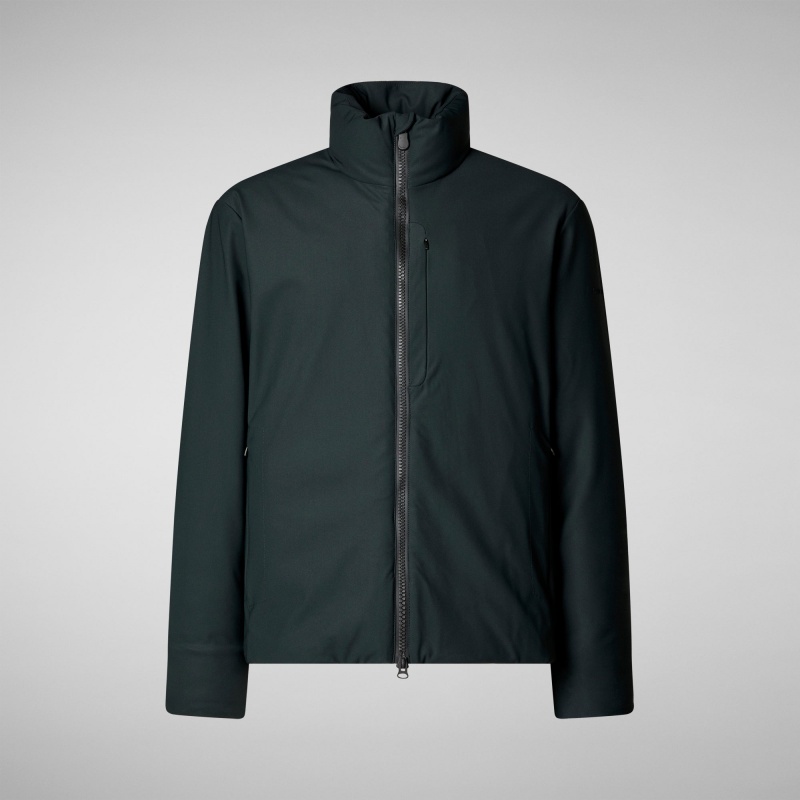 Save The Duck Eurotium Jacket Verde Negras | GBNMQ6314