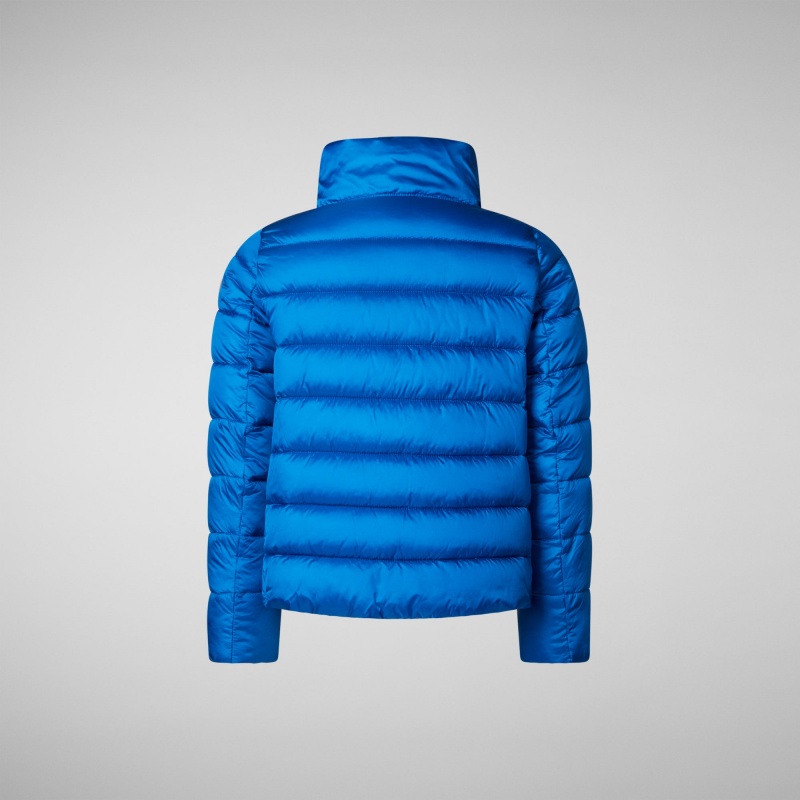 Save The Duck Evie Puffer Jacket Azules | GDAMI1978