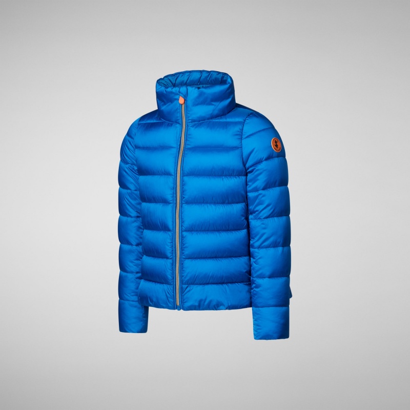 Save The Duck Evie Puffer Jacket Azules | GDAMI1978