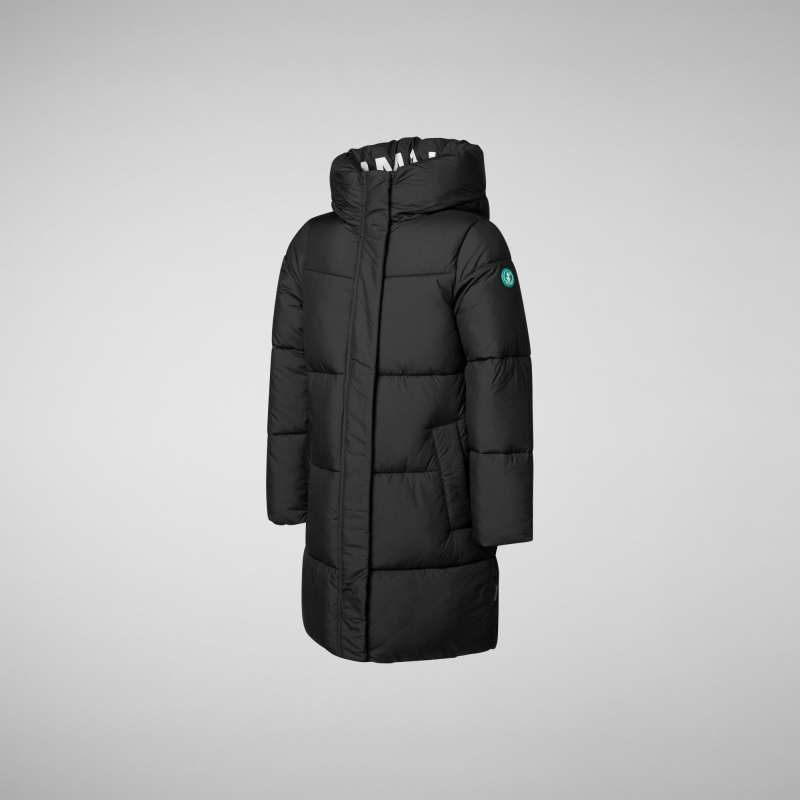 Save The Duck Hale Puffer Coat Negras | ZITNH2340