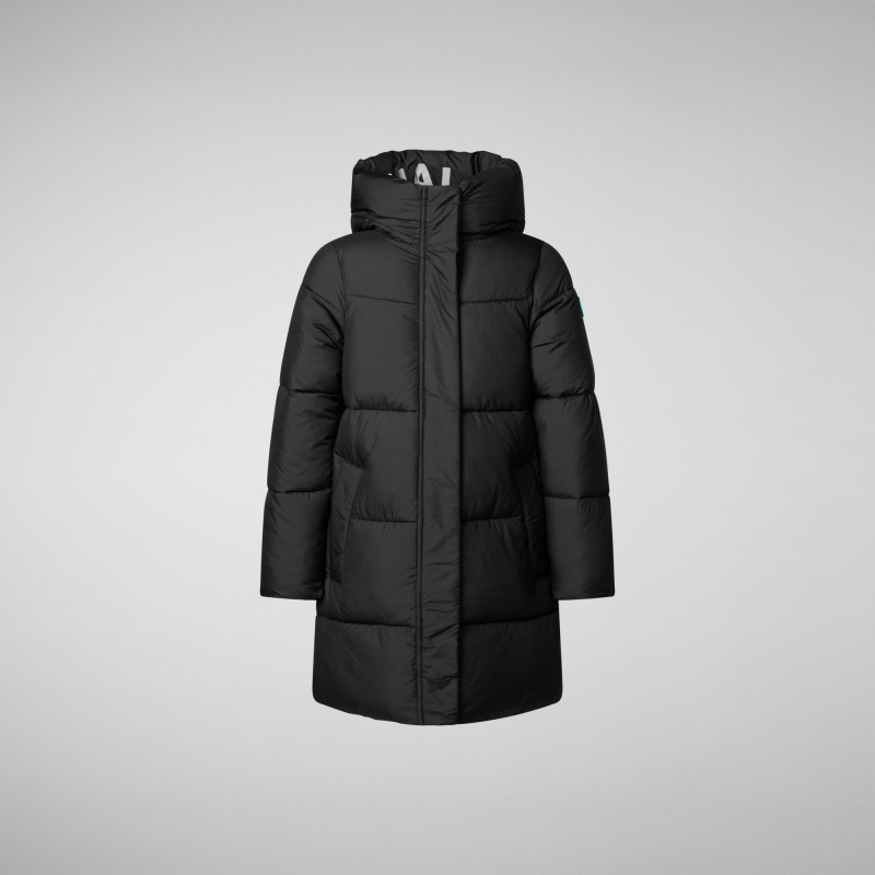 Save The Duck Hale Puffer Coat Negras | ZITNH2340