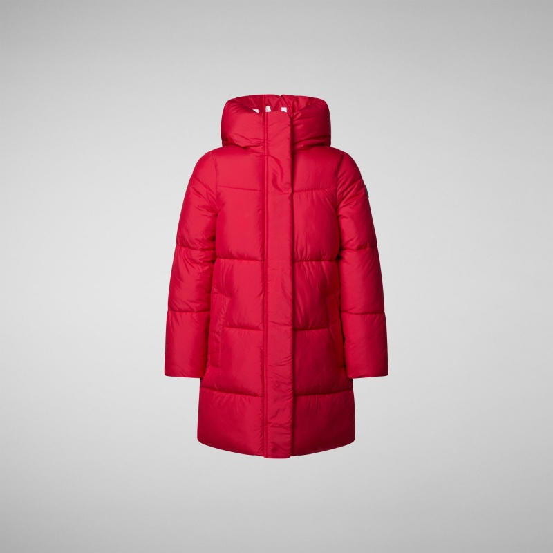 Save The Duck Hale Puffer Coat Rojas | QMZAY6341